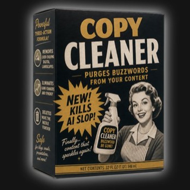 Copy Cleaner mascot